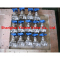 PFA Lined Diaphragm Valve Weir Type for Chemical